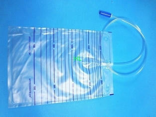 Κίνα Μίας χρήσης ιατρική τσάντα 2000ml με τη βίδα, ώθηση, διαγώνια βαλβίδα ούρων προϊόντων προμηθευτής