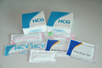 Κίνα λουρίδα/Midstream 10 - 20 γρήγορη εξαρτήσεων HCG δοκιμής λεπτών για την έγκαιρη ανίχνευση της εγκυμοσύνης προμηθευτής