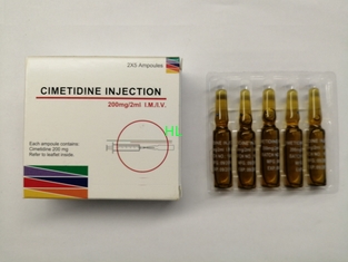 Κίνα Cimetidine φάρμακα εγχύσεων 200 mg/2mL 2*5 ΦΙΑΛΊΔΙΑ/ΚΙΒΏΤΙΟ προμηθευτής