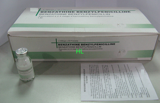 Κίνα Benzathine Benzylpenicilline για τα αντιβιοτικά φάρμακα 50VIALS εγχύσεων 2.4M/το ΚΙΒΏΤΙΟ προμηθευτής