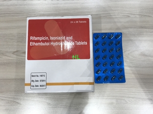 Κίνα Rifampicin + Isoniazid + ταμπλέτα Ethambutol 150MG + 75MG + 275MG αντι - tuberculous προμηθευτής