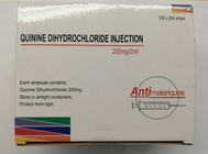 Κίνα Dihydrochloride κινίνης έγχυση 300 mg/$l*ml αντι ιατρική ελονοσίας εργοστάσιο