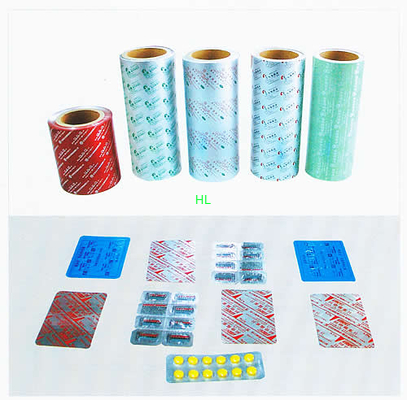 Κίνα Διαμορφωμένο κρύο αργίλιο Alu - ιατρική συσκευασία φουσκαλών φύλλων αλουμινίου Alu για την ταμπλέτα, κάψα διανομέας
