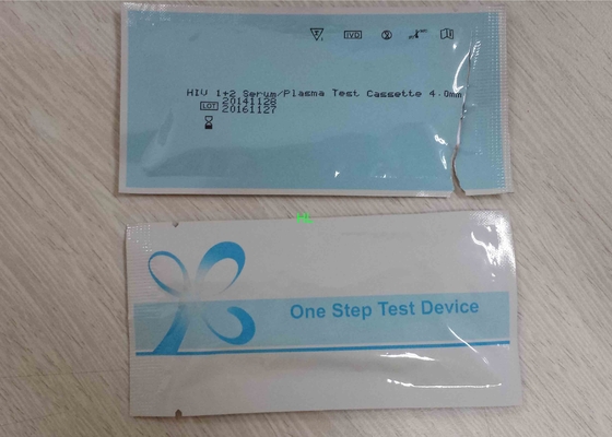 Κίνα Το CE ISO13485 χαρακτήρισε το HIV 1+2 γρήγορη εξάρτηση Serun δοκιμής/λουρίδα/κασέτα πλάσματος διανομέας