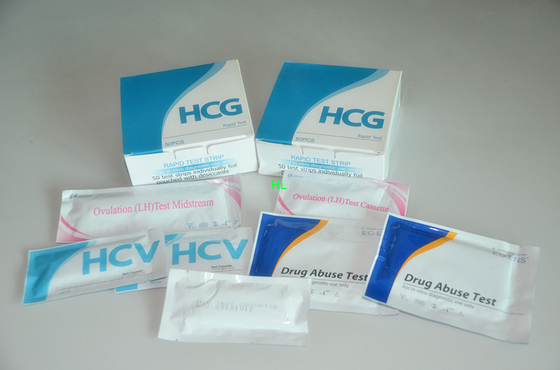 Κίνα λουρίδα/Midstream 10 - 20 γρήγορη εξαρτήσεων HCG δοκιμής λεπτών για την έγκαιρη ανίχνευση της εγκυμοσύνης διανομέας