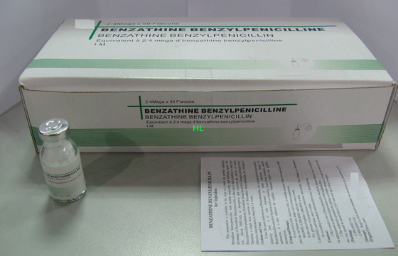 Κίνα Benzathine Benzylpenicilline για τα αντιβιοτικά φάρμακα 50VIALS εγχύσεων 2.4M/το ΚΙΒΏΤΙΟ διανομέας